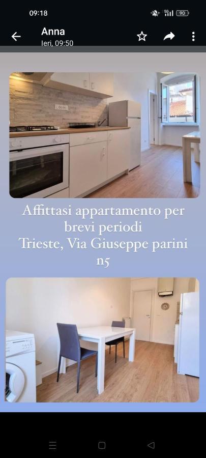 Adriana Lejlighed Trieste Eksteriør billede